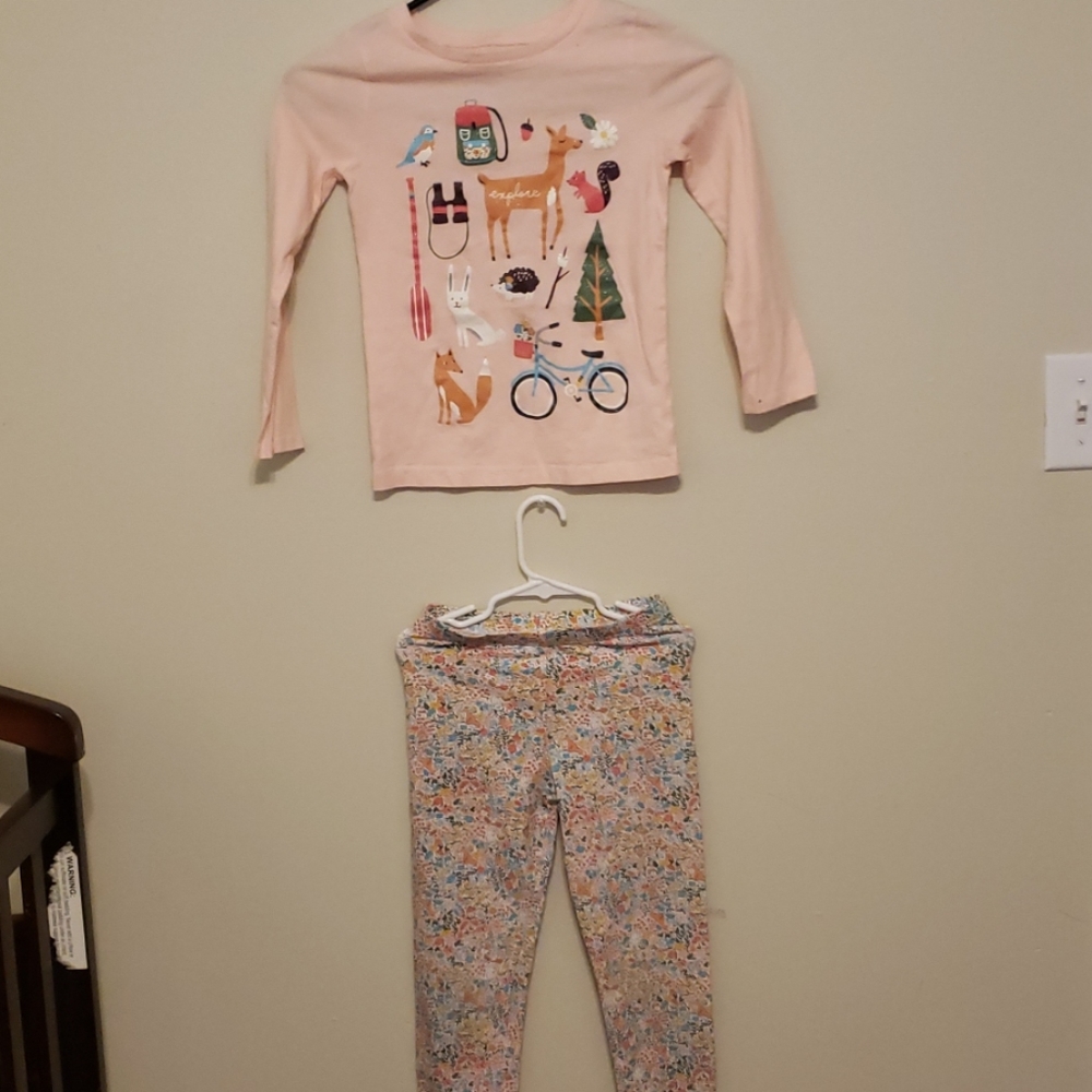 Girls Carter's matching outfit
